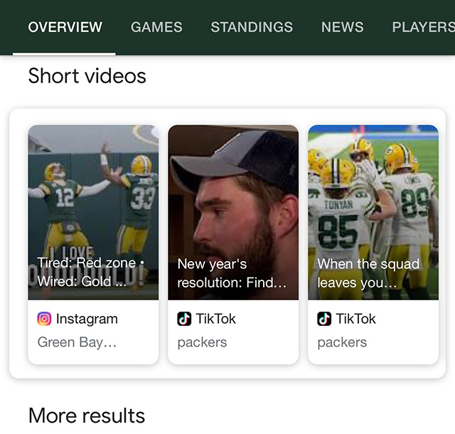 google muestra microvideos en resultados de busqueda